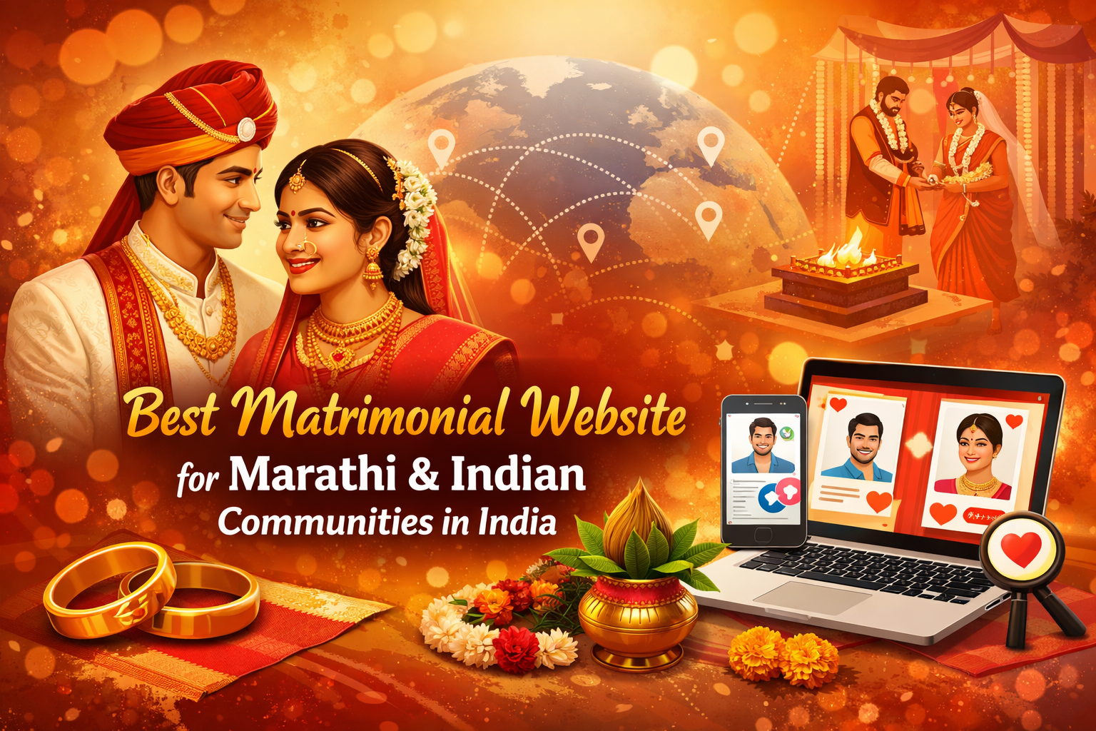 Best Matrimonial Website for Marathi & Indian Communities in India