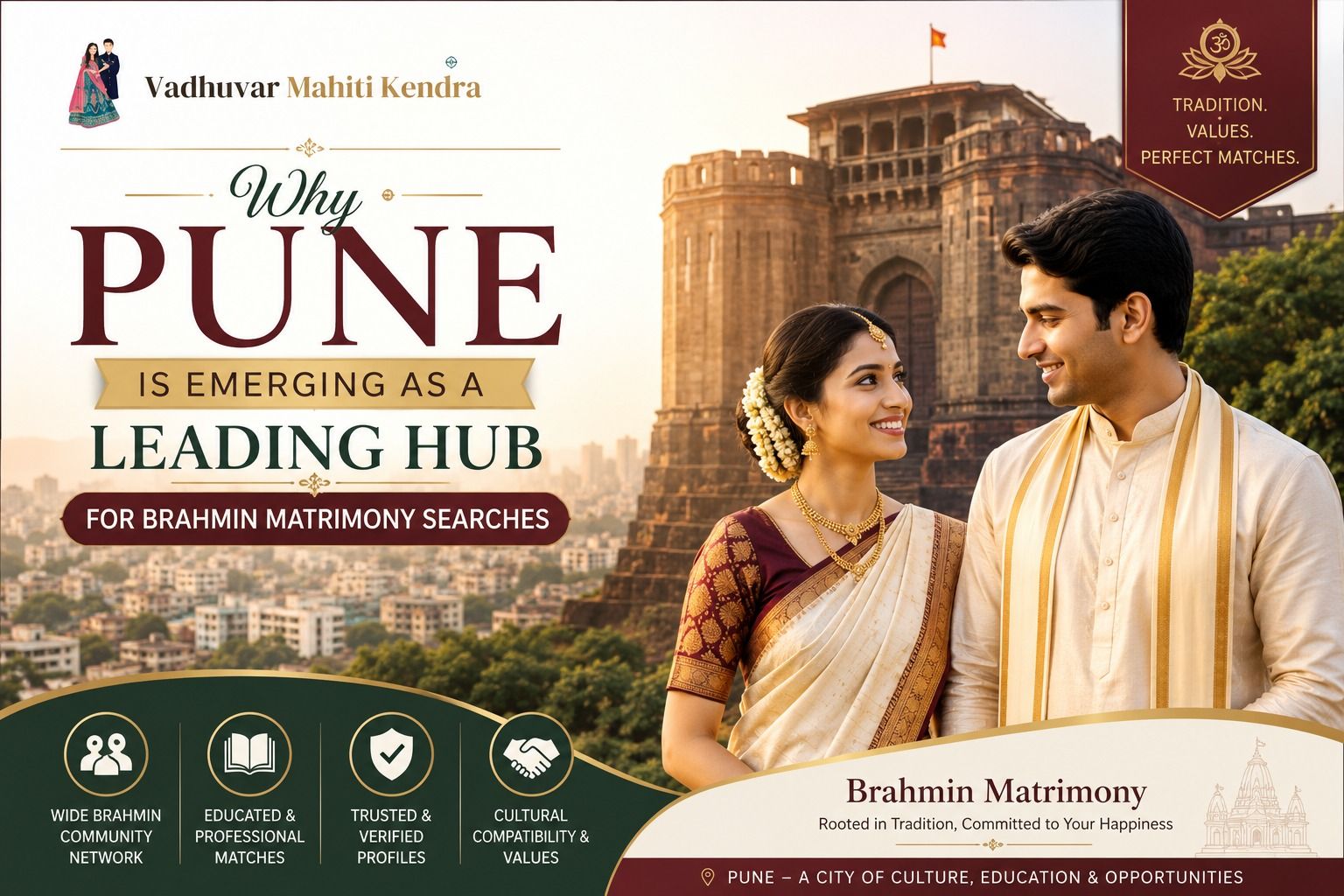 Why Pune Is Emerging as a Leading Hub for Brahmin Matrimony Searches