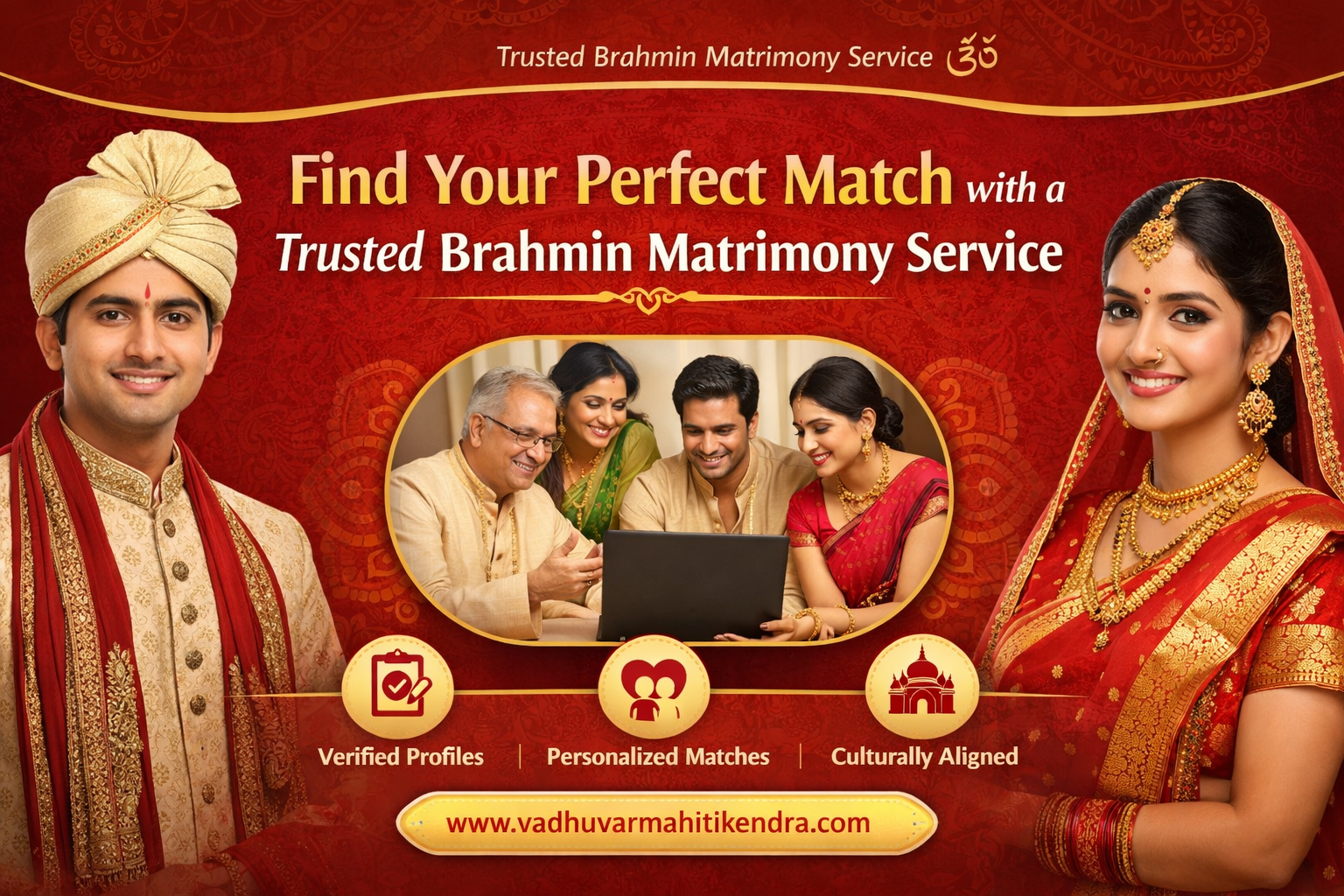 Find Your Perfect Match with a Trusted Brahmin Matrimony Service
