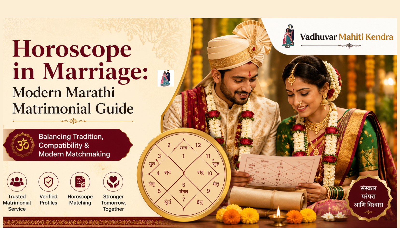 Horoscope in Marriage: How Modern Marathi Matrimonial Sites Balance Tradition and Compatibility