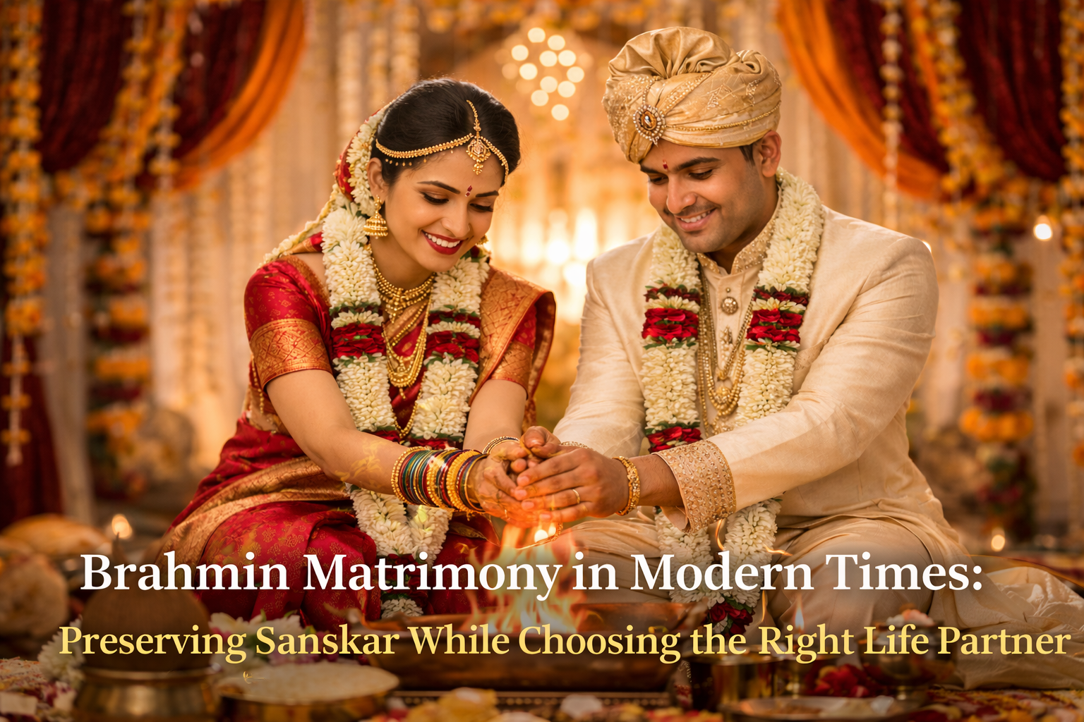 Brahmin Matrimony in Modern Times: Preserving Sanskar While Choosing the Right Life Partner