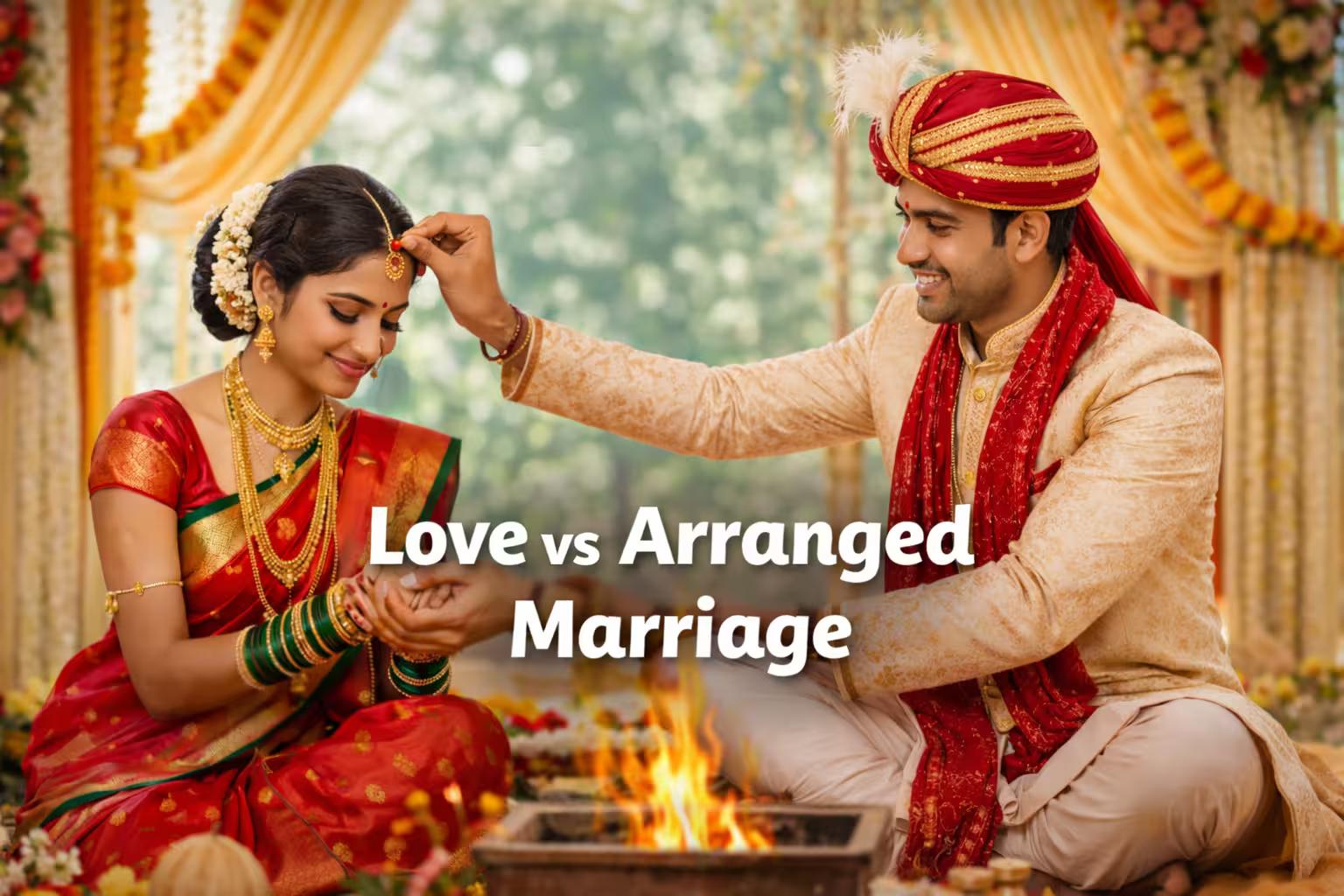 Love Marriage vs Arranged Marriage – Best Marathi Matrimony Guide