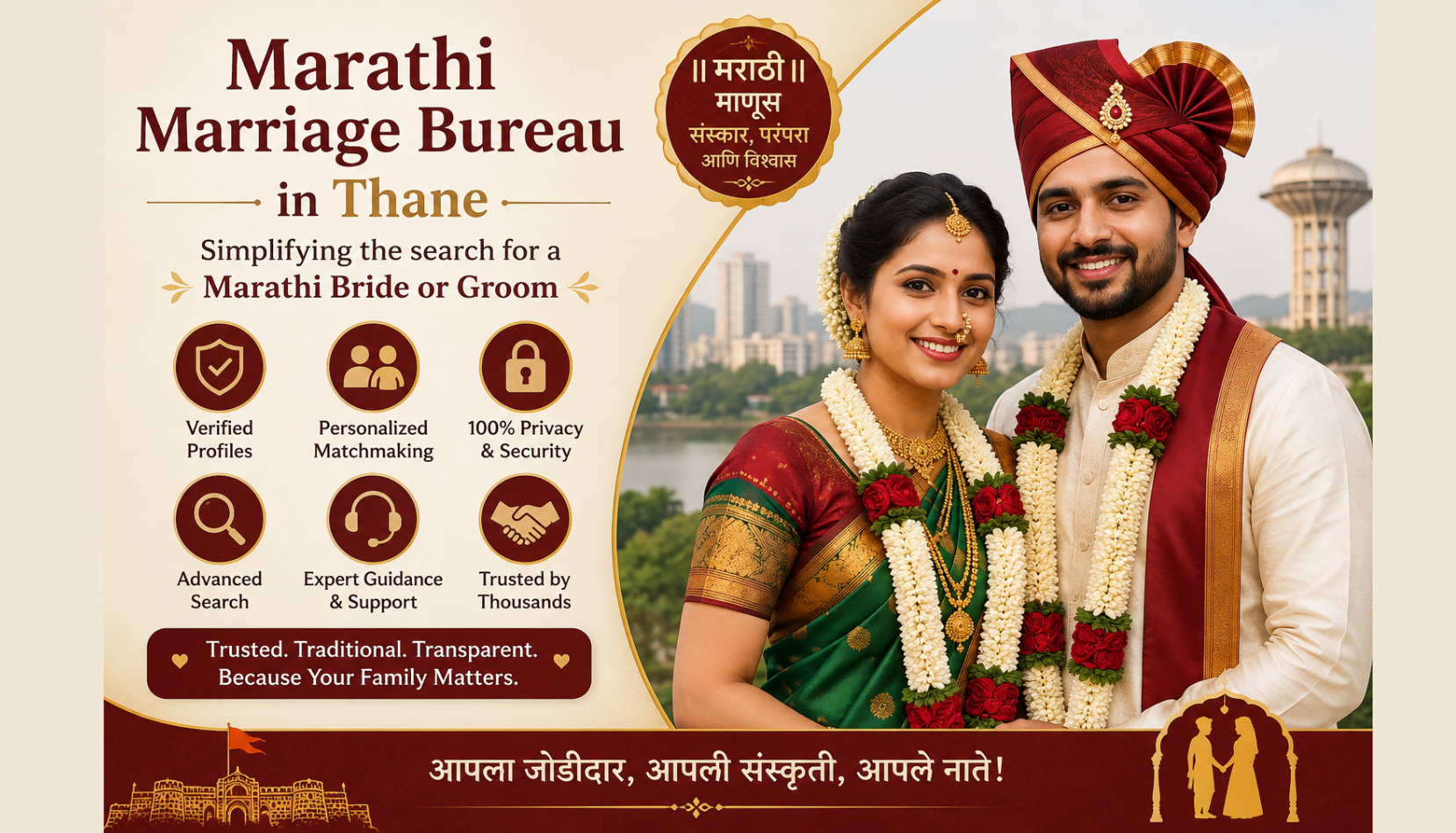 How Marathi Marriage Bureaus and Matrimony Sites in Thane Simplify the Search for a Marathi Bride or Groom