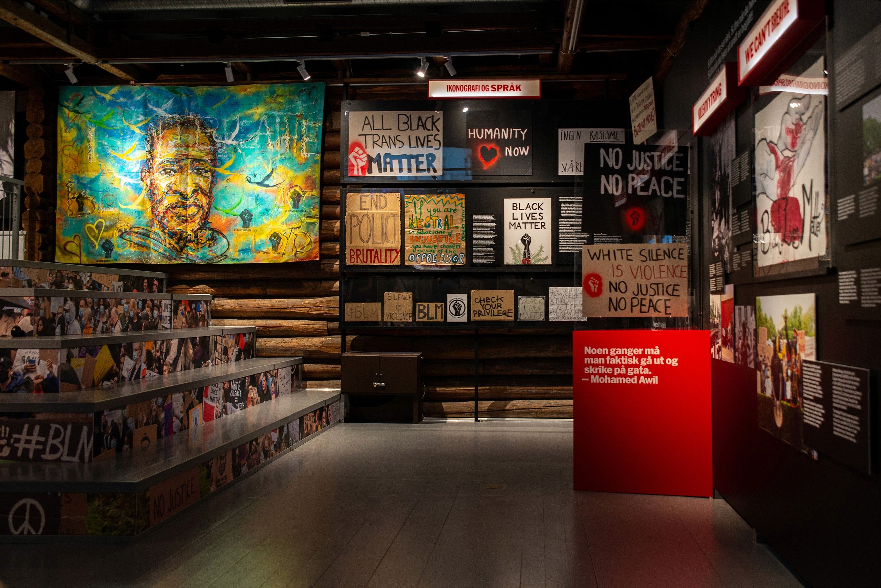 Exhibition view of "Your breath, Your Voice"