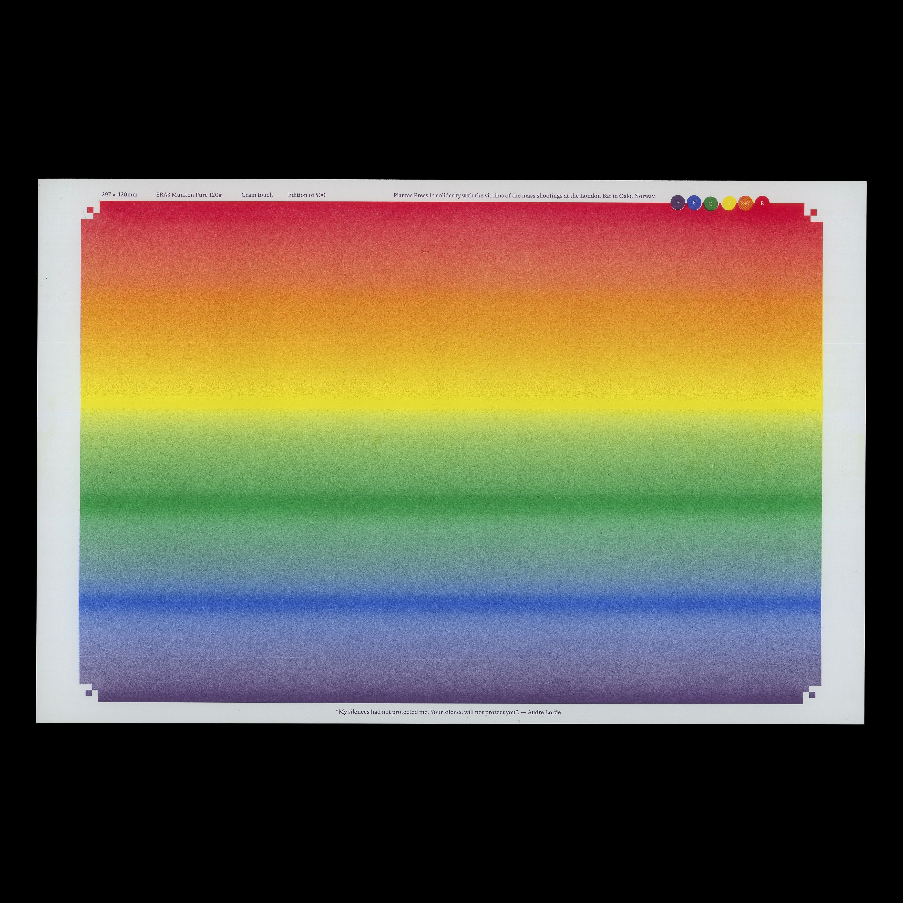 Plantas Rainbow Flag Fundraiser