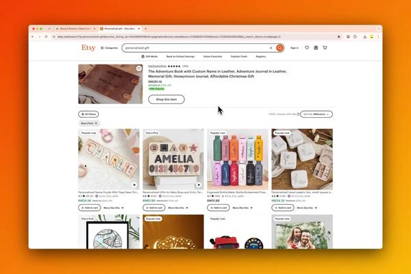 Featured image for Scrape Etsy.com products and export to CSV or Excel