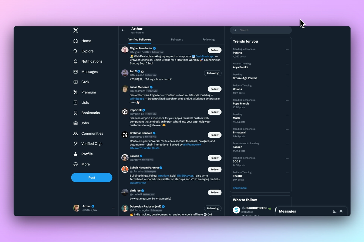 Featured image for 📱 How to scrape Twitter (X.com) Followers, without code
