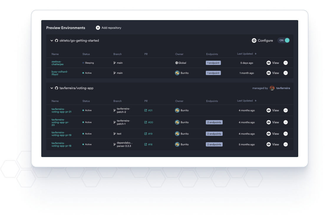 platform-features-okteto