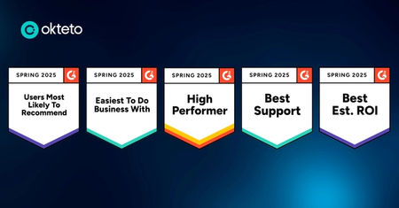 A graphic showcasing G2 awarded badges for high performance