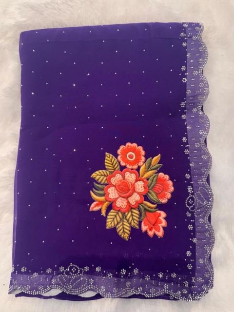 GEROGETTE DIGITAL FOIL PRINT FANCY
