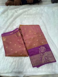 Rose Pink Purple Zari Temple Radiance