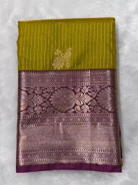 Golden Yellow Ethnic Radiance Saree
