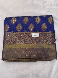 Royal Blue Zari Cruise Heritage