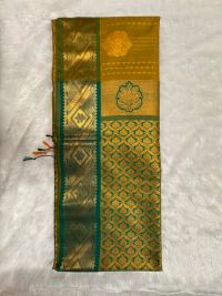 Uppada zari butta weaving