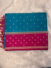 Emerald Green Banarasi Saree