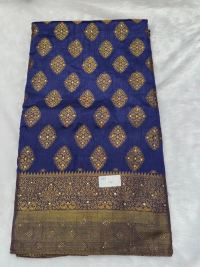 Royal Blue Zari Cruise Heritage