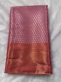 Lavender Zari Silk Festive Radiance