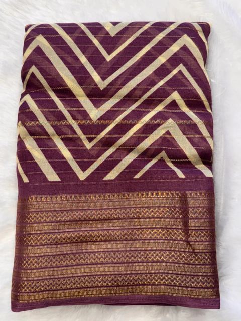 HEAVY GEROGETTE FANCY BORDER