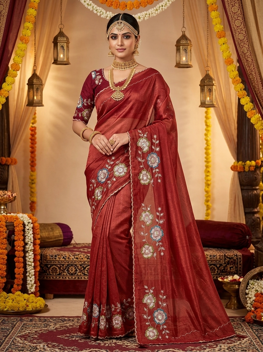 Emerald Green Festive Elegance