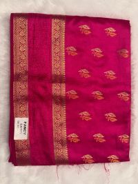 Magenta Silk Festive Elegance