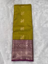 Golden Yellow Ethnic Radiance Saree