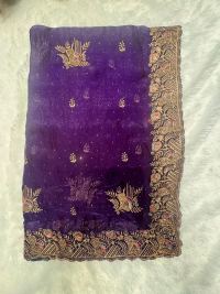 Zari Silk with Zari-Embroidered Saree