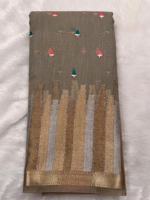 BANARASI EMBRAIDORY BUTTA TUNNING BORDER