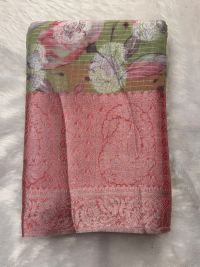Orange Heritage Banarasi Silk
