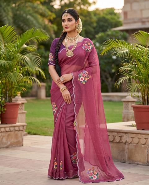 Mauve Floral Traditional Excellence