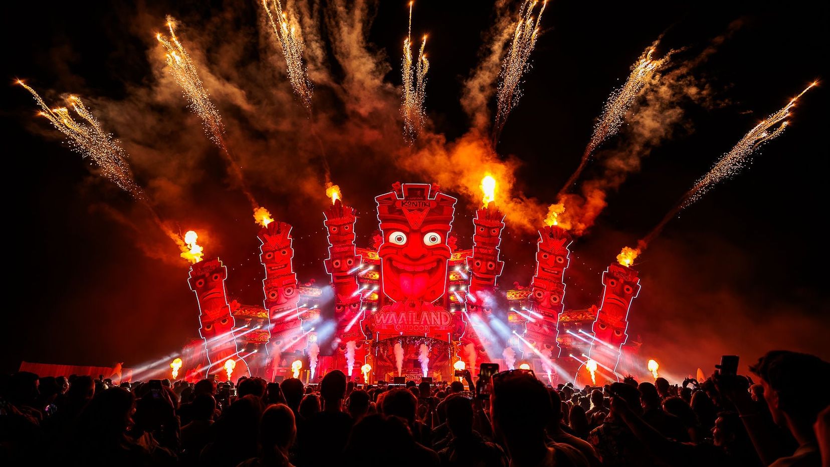 Sfeerbeeld Waailand Outdoor festival. Foto door Bold Productions contentspecialist voor Events & Artiesten.
