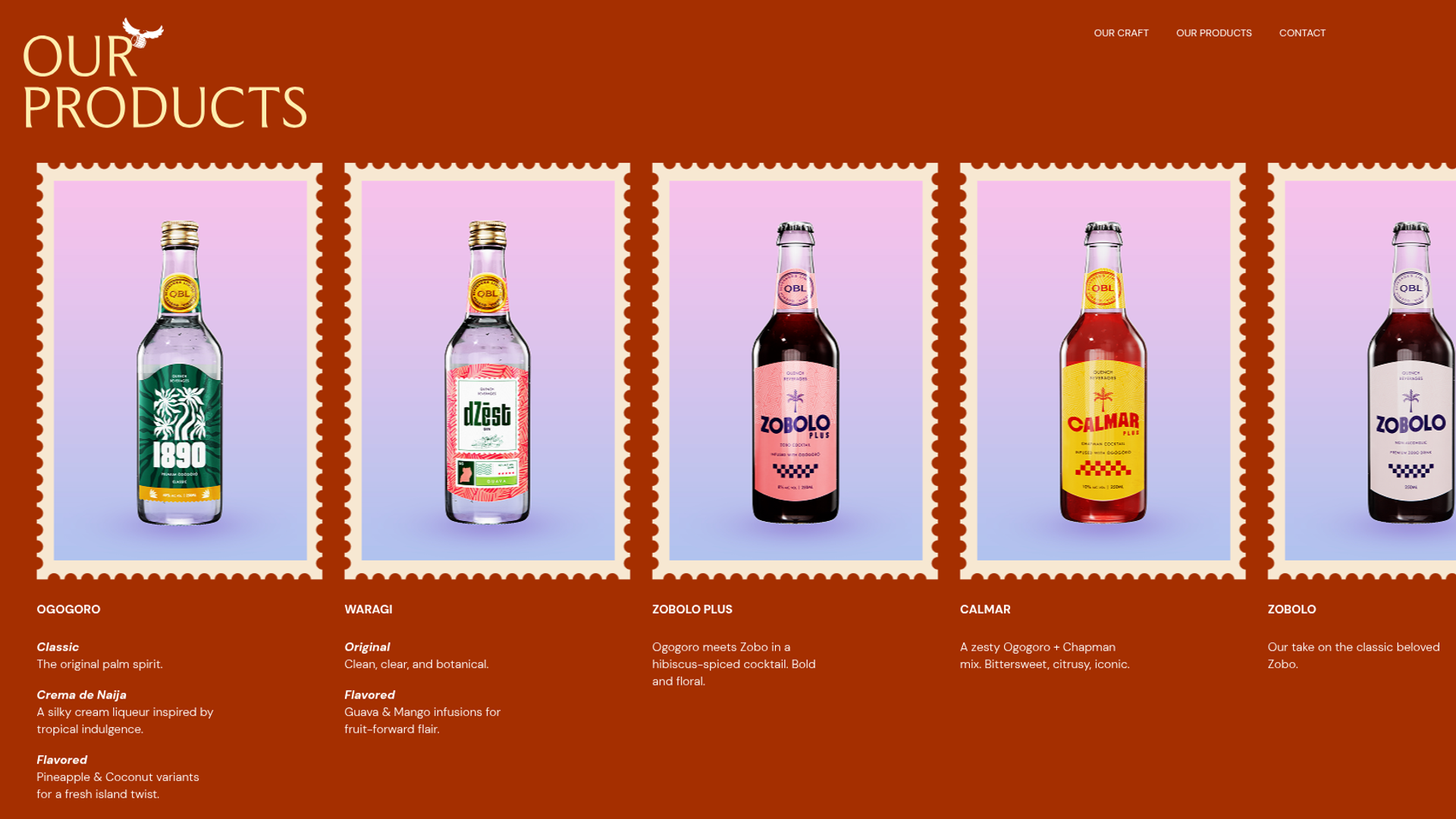 Quench Beverages – Liquor & Water Brand