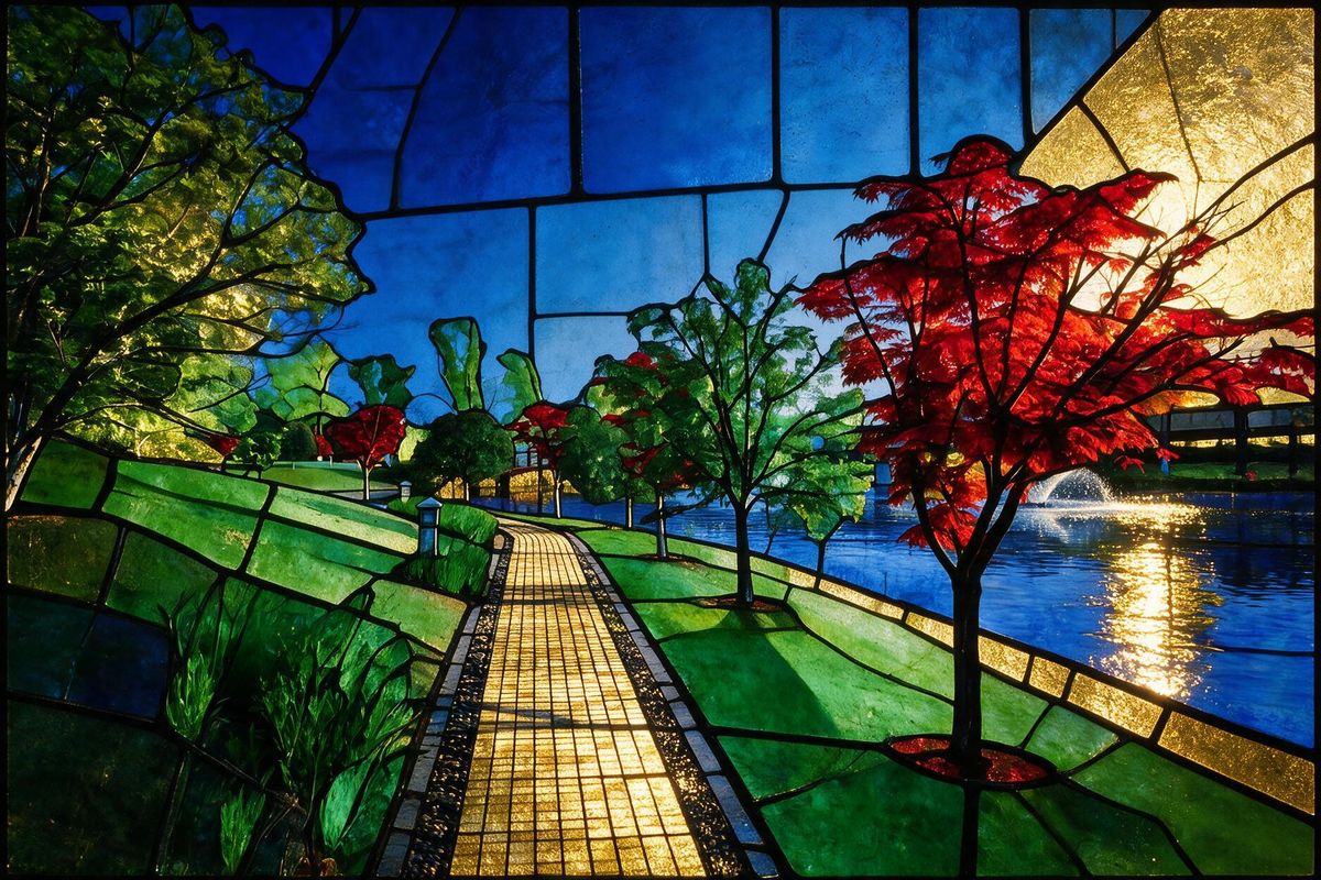 Stained Glass Effect