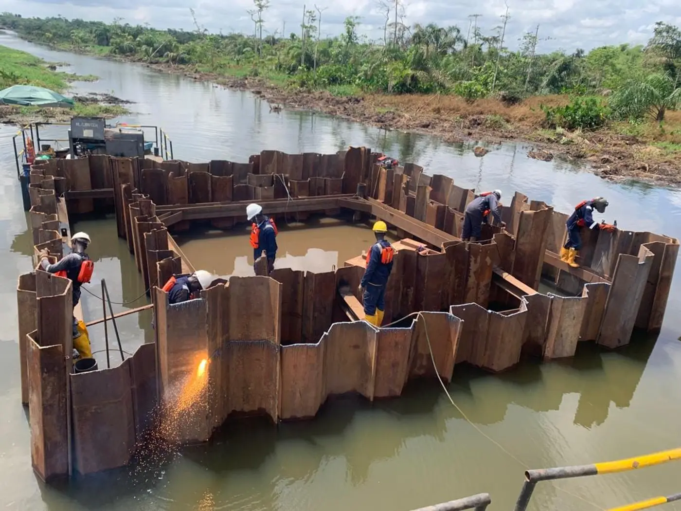Cofferdam Construction