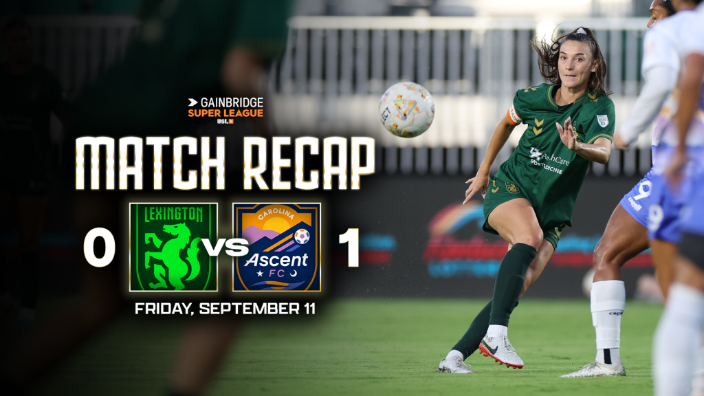 Lex Sporting Women Fall to Carolina Ascent in Frustrating Home Loss