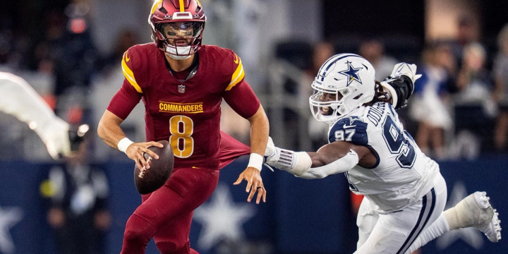 Commanders Fall to 0-2 as Daniels Goes Down Again in 37-20 Loss to Dallas