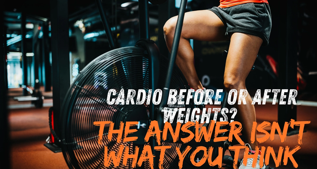 Cardio Before or After Weights? The Answer Isn't What You Think