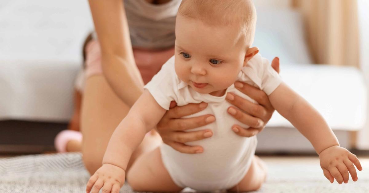 Playing with your 6-9 month old: simple games for sitting, crawling, and babbling