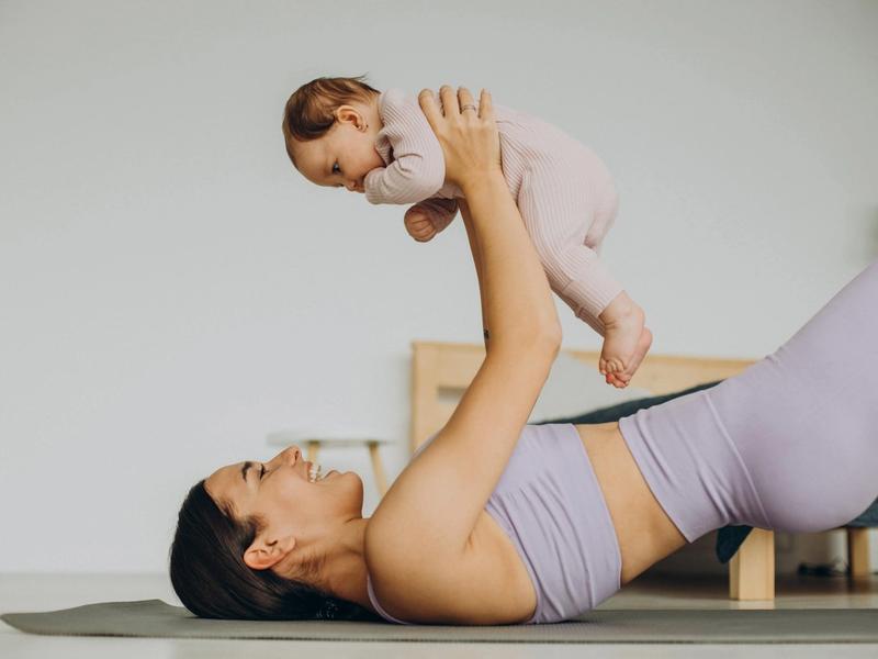 Moving again after birth: a gentle guide to exercise, core recovery, and safe limits