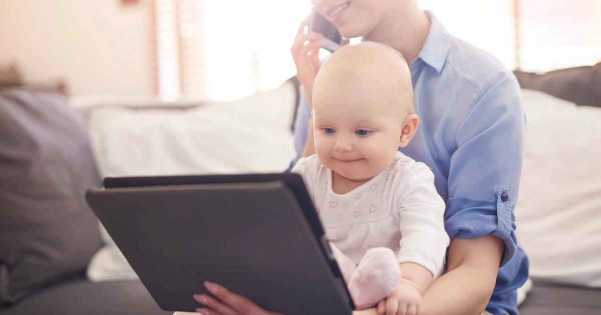 Screens and your baby: a realistic guide to video calls, screentime, and real-world connection