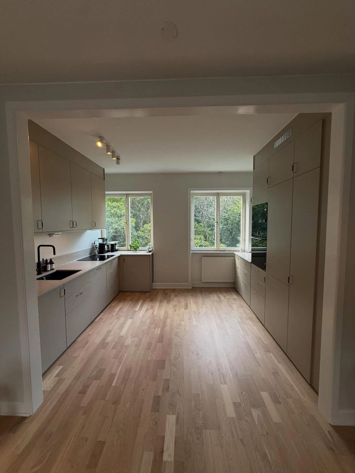 Avslutad köksrenovering i Hjorthagen