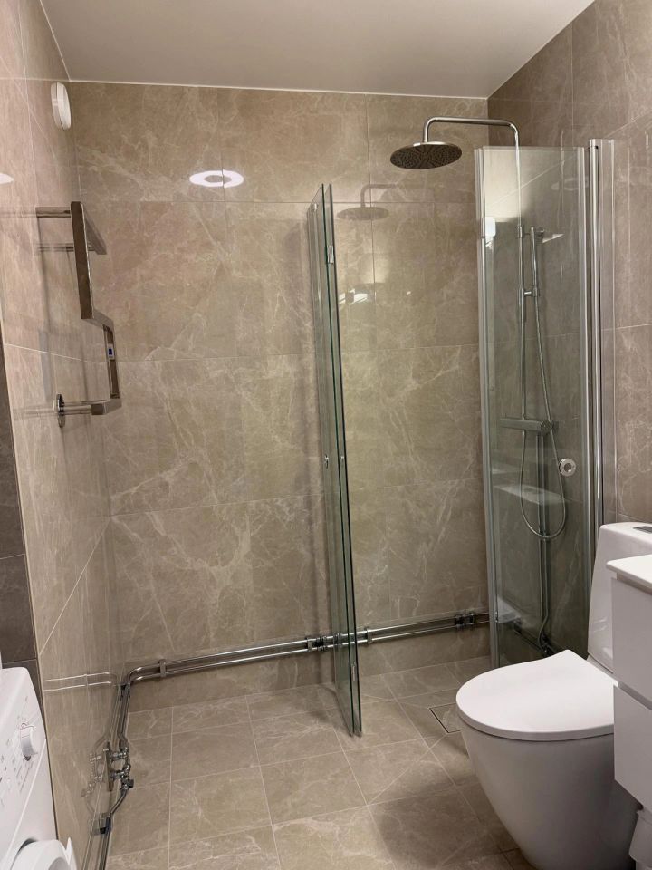 Badrumsrenovering klar på Södermalm