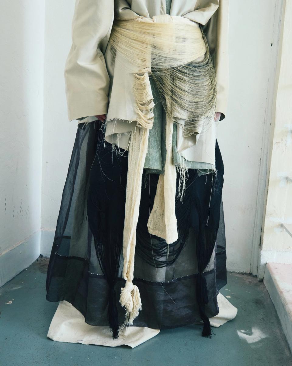 Seda pleat jacket