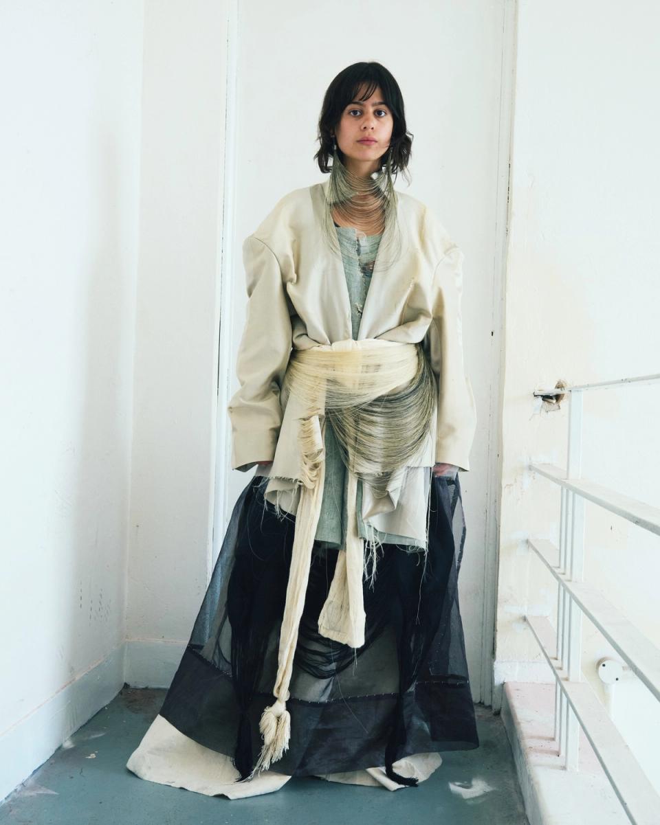 Seda pleat jacket