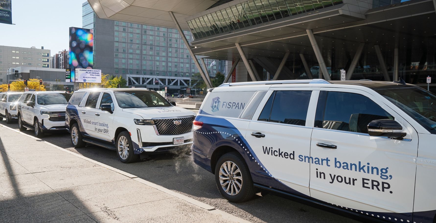 FISPAN wrapped car campaign in Boston via GOOD TRAFFIC