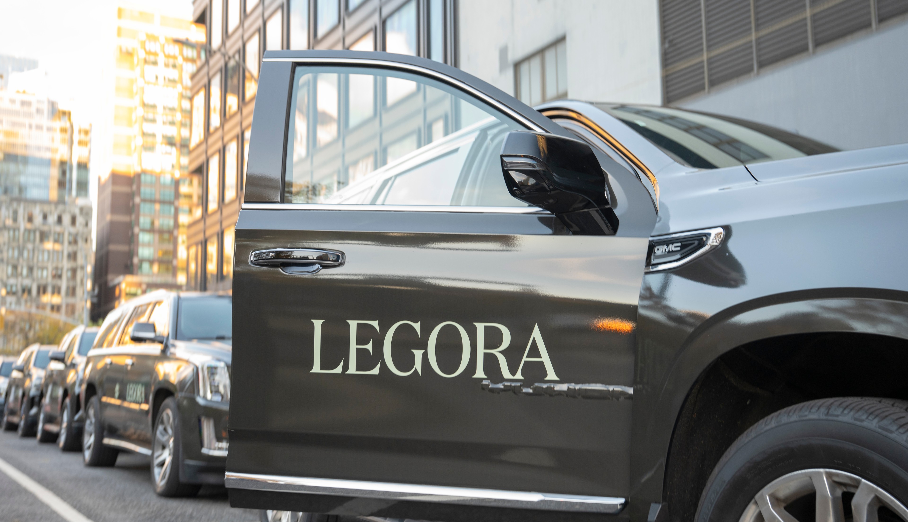Legora wrapped car OOH campaign in NYC via GOOD TRAFFIC