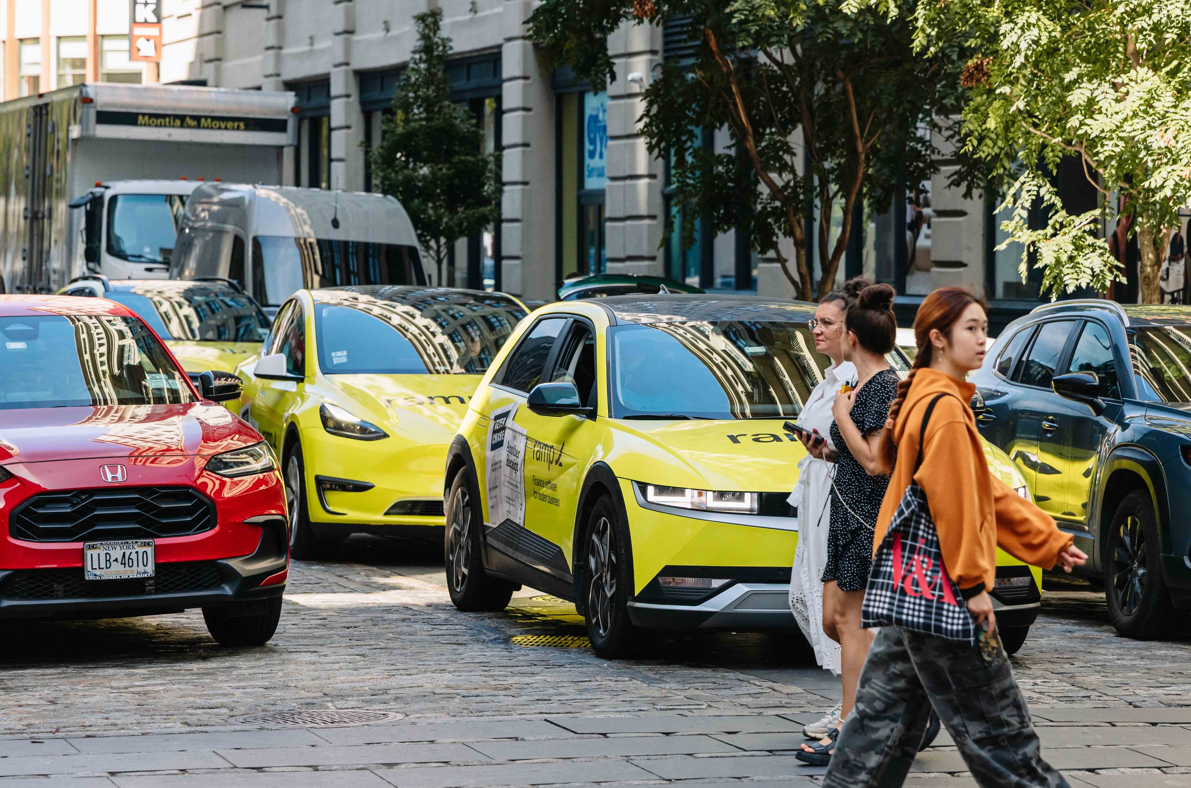 Ramp wrapped car OOH campaign in NYC via GOOD TRAFFIC