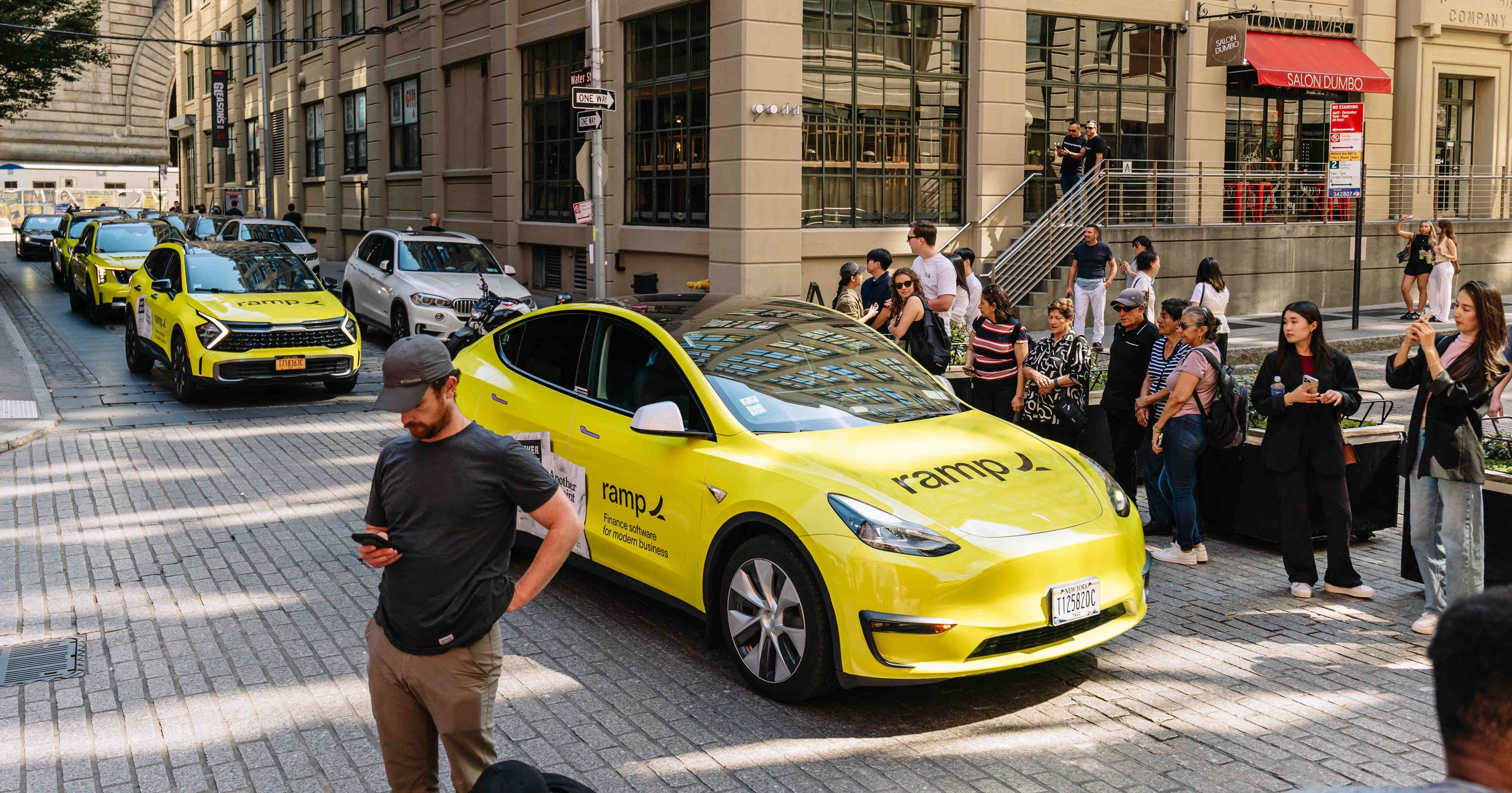 Ramp wrapped car OOH campaign in NYC via GOOD TRAFFIC