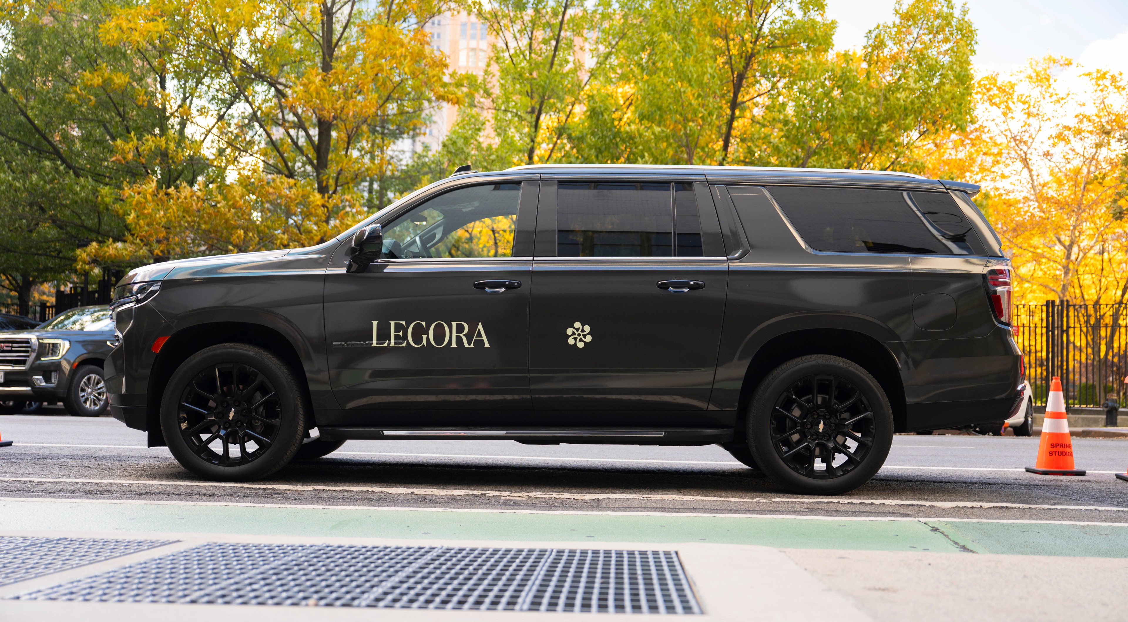 Legora wrapped car OOH campaign in NYC via GOOD TRAFFIC