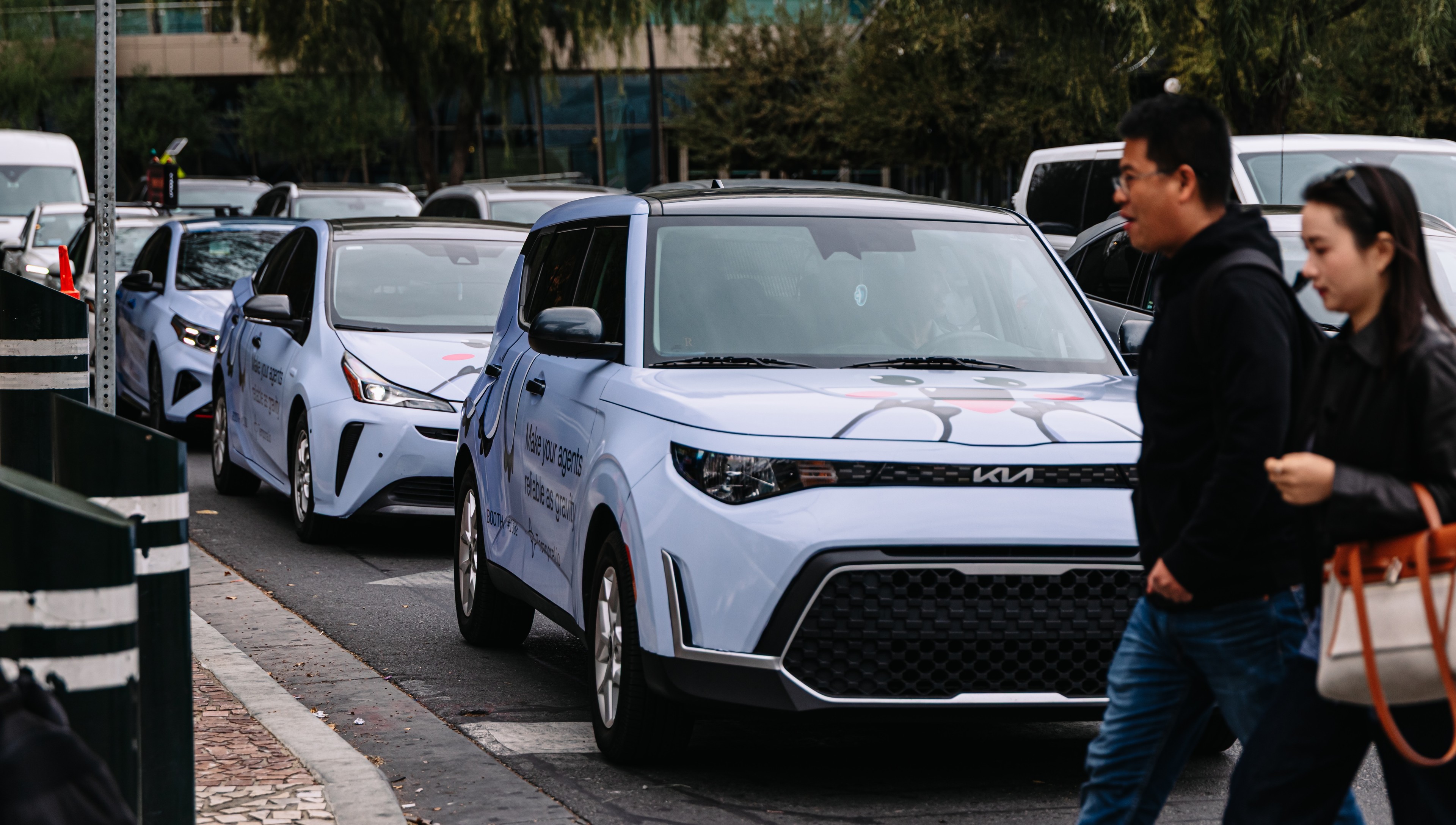 Temporal.io wrapped car OOH campaign in Las Vegas via GOODTRAFFIC