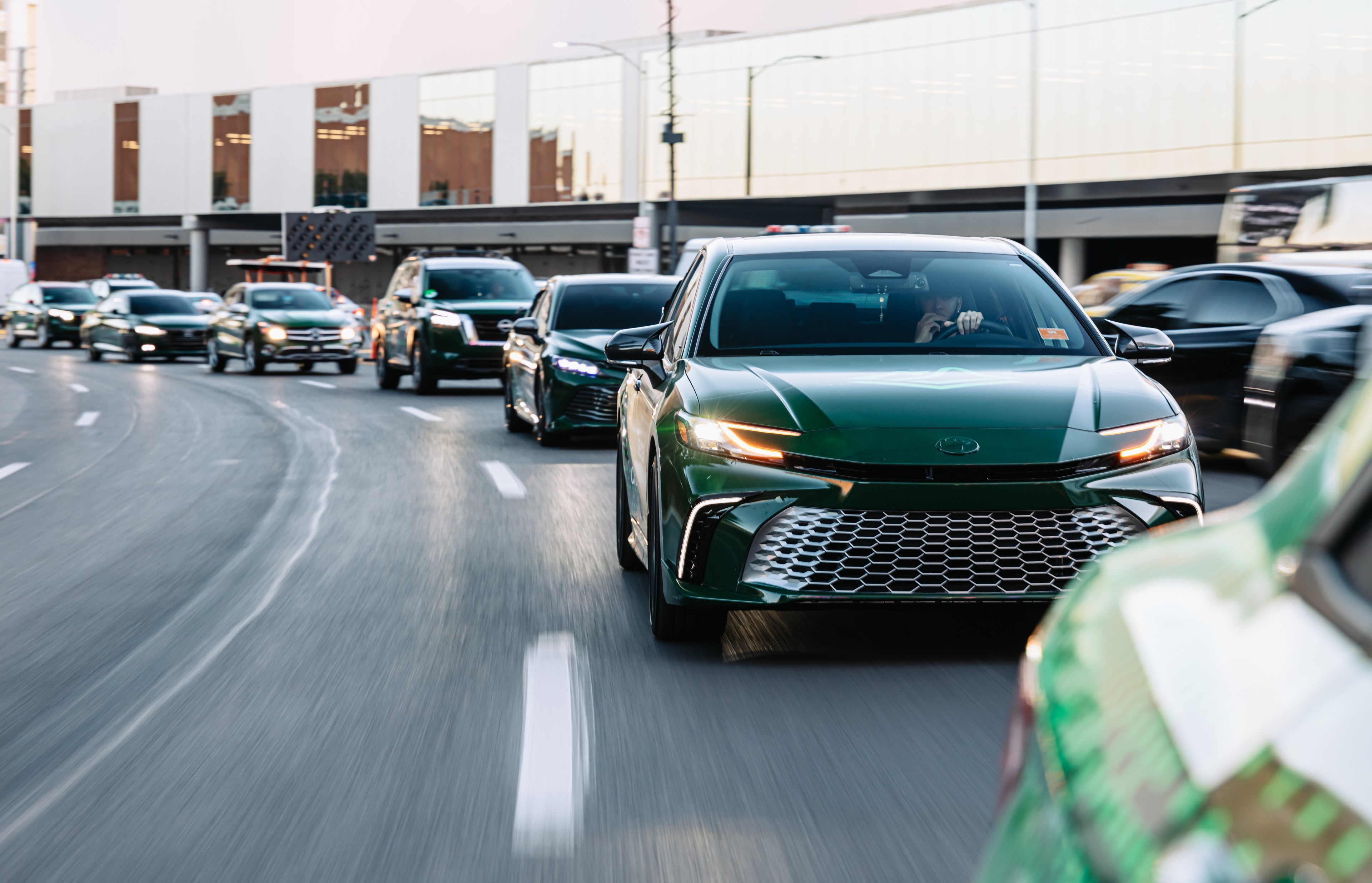 Traversal wrapped car OOH campaign in Las Vegas via GOOD TRAFFIC